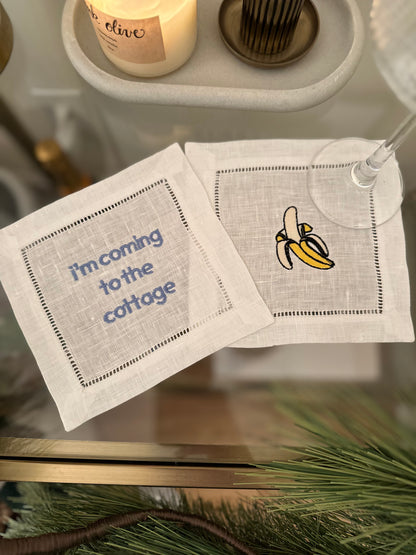 Heated Rivalry Themed Cocktail Napkins