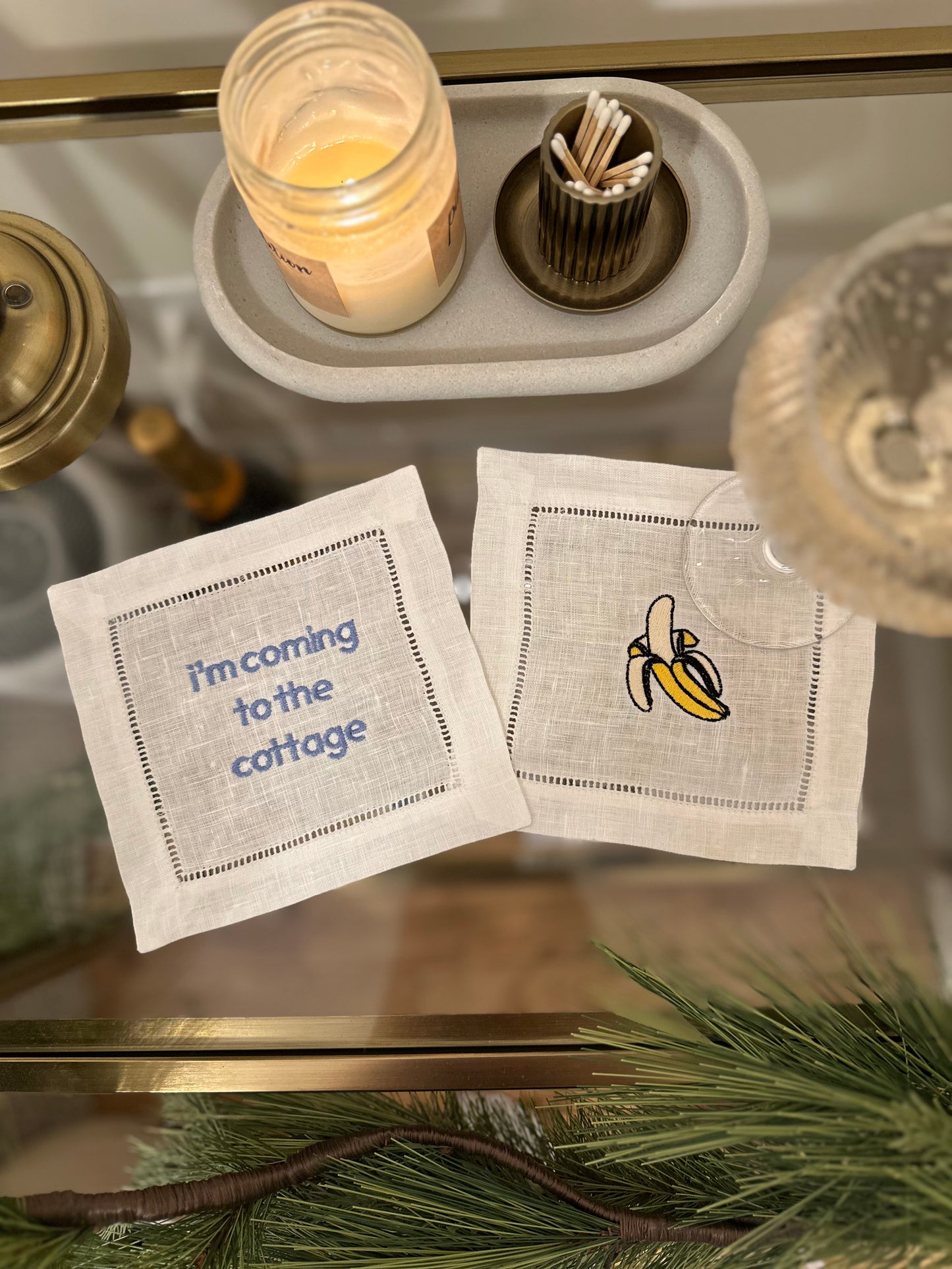 Heated Rivalry Themed Cocktail Napkins